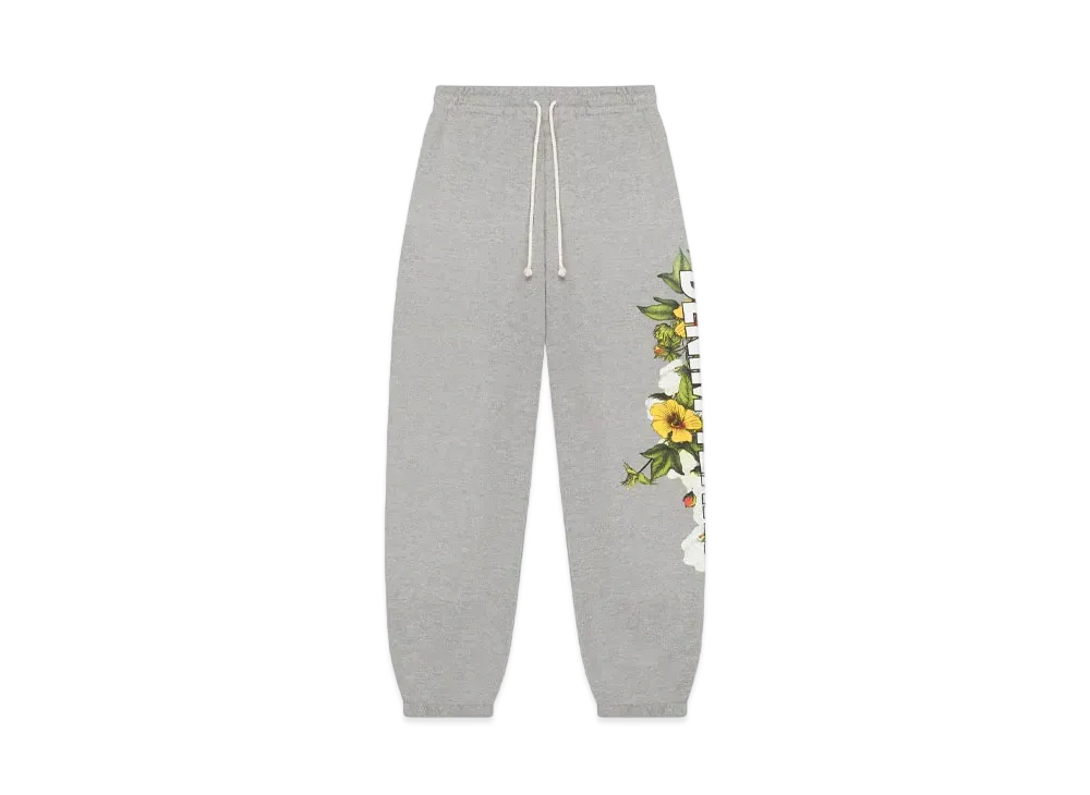 DENIM TEARS Floral Logo Sweatpant "Grey"
