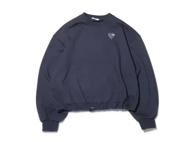 atmos pink Logo Sweat Tops "Navy"