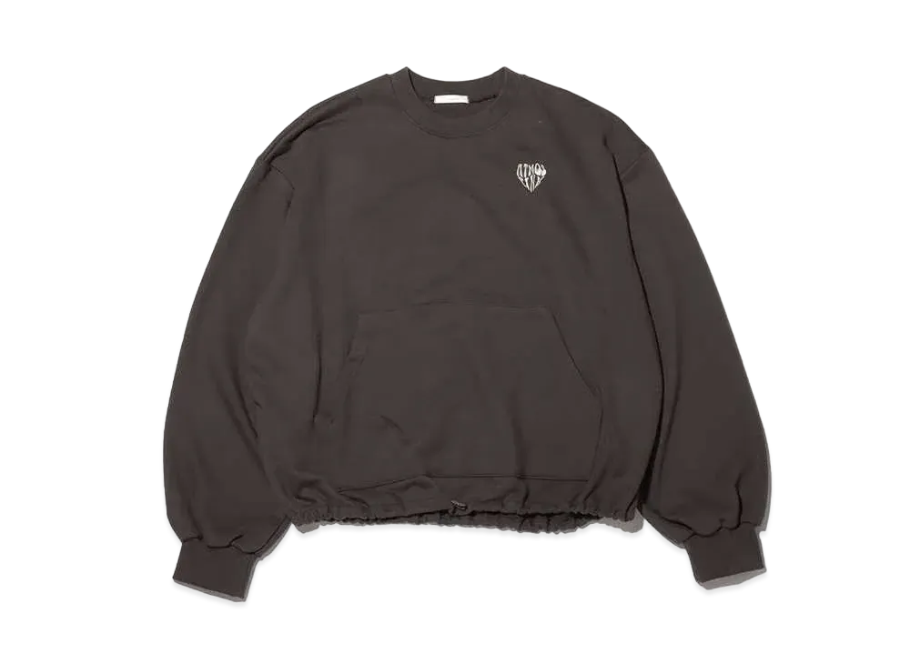 atmos pink Logo Sweat Tops "Gray"