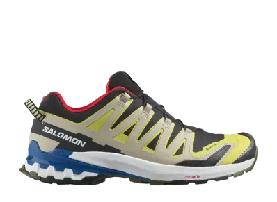 サロモン XA プロ 3D V9 ゴアテックス "ブラック/バターカップ/ラピスブルー"