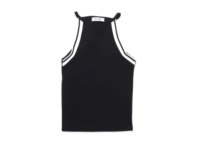 atmos pink Ame Reline Tops "Black"