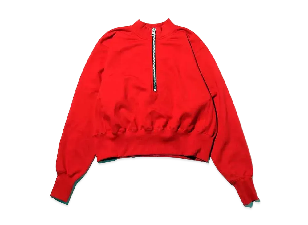 atmos pink Zip Up Sweatshirt "Red"