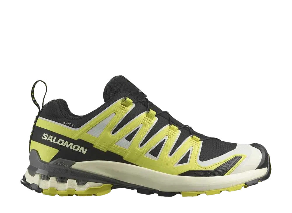 サロモン XA プロ 3D V9 ゴアテックス "ブラック/サルファースプリング/ピューター"