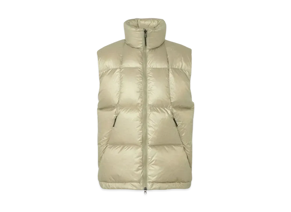 Goldwin Partex Quantum Down Vest (Unisex) "Oak Beige"