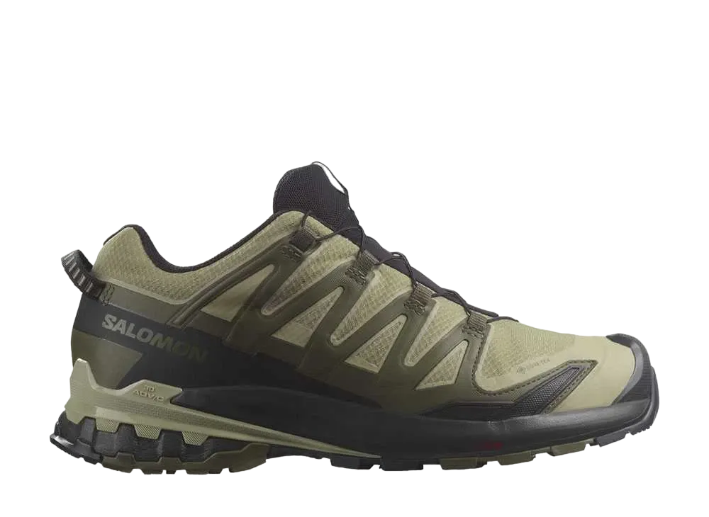 サロモン XA プロ 3D V9 ワイド ゴアテックス "ドライハーブ/ブラック/オリーブナイト"