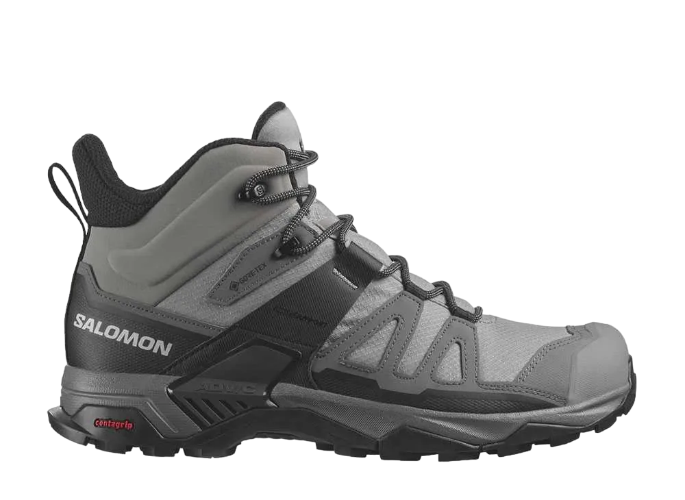 サロモン X ウルトラ4 ミッド ゴアテックス "シャークスキン/クワイエットシェード/ブラック"