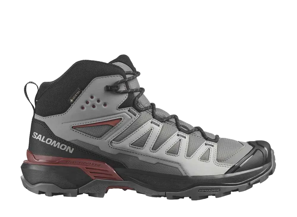 サロモン X ウルトラ360 ミッド ゴアテックス "ピューター/ブラック/バーントヘナ"