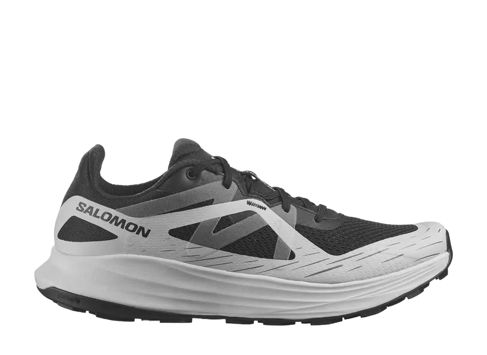 サロモン ウルトラフロー "ブラック/グレイシャー グレー/クワイエット シェード"