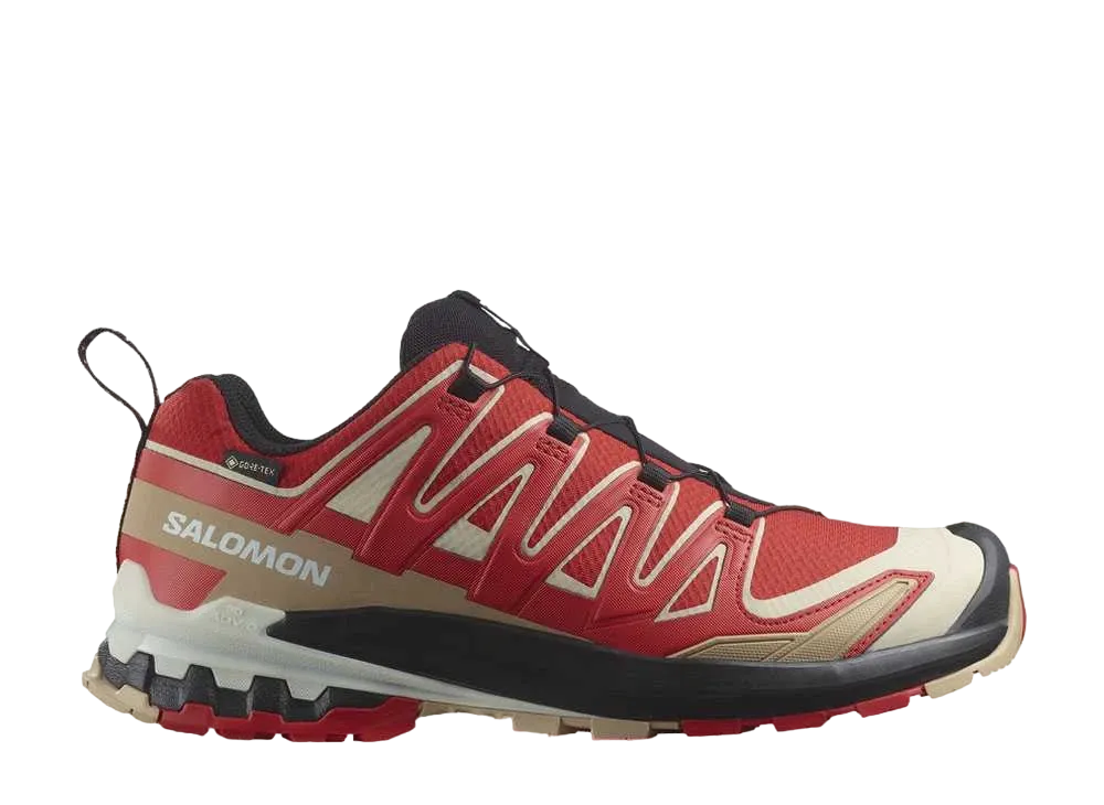 Salomon XA プロ 3D V9 ゴアテックス "オーロラレッド/サファリ/ホワイト"