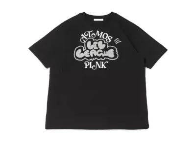 atmos pink x Lil League Newly Written Logo T-Shirt "Black"