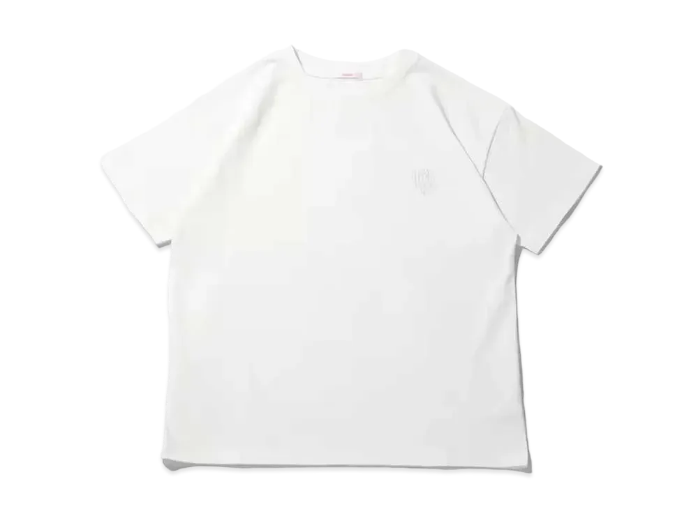 atmos pink Heart Logo Embroidery T "White"