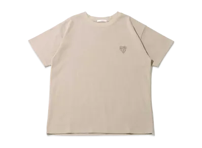 atmos pink Heart Logo Embroidery T "Beige"