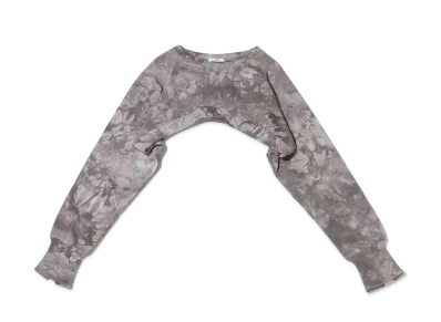 atmos pink Tie Dye Short Round Tops "Gray"