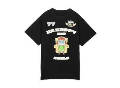 atmos pink x Lili Grumpy T-Shirt "Black"