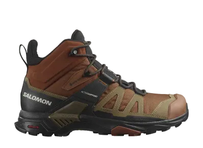 Salomon X Ultra 4 Mid GORE-TEX "Caramel Cafe/Gothic Olive/Black"