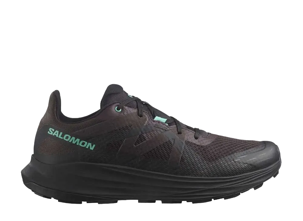 Salomon Ultra Flow "Black Coffee/Black/Electric Green"