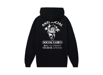 ANTI SOCIAL SOCIAL CLUB x MY HERO ACADEMIA Class 1-A Hoodie "Black"