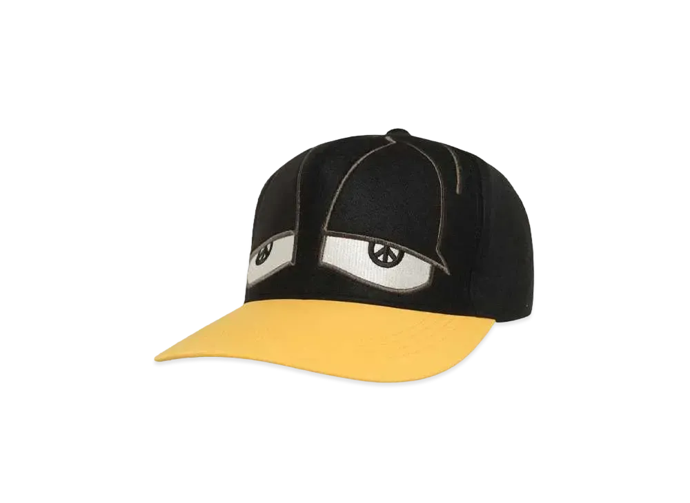 beauty:beast 5 PANEL CAP DUCK "BLACK x YELLOW"