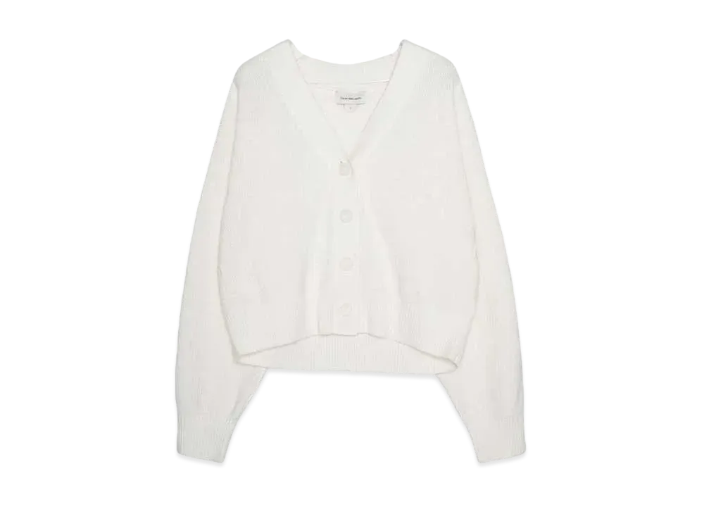 Calvin Klein Jeans A-AOP SWEATER CARDI "IVORY"