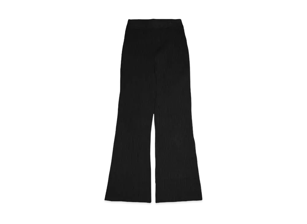 Calvin Klein Jeans A-HR SLIM VARIGATED RIB PANT "CK BLACK"