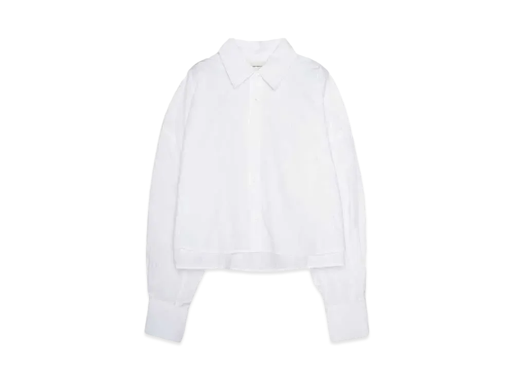Calvin Klein Jeans A-CROPPED FASHION SHIRT "BRIGHT WHITE"