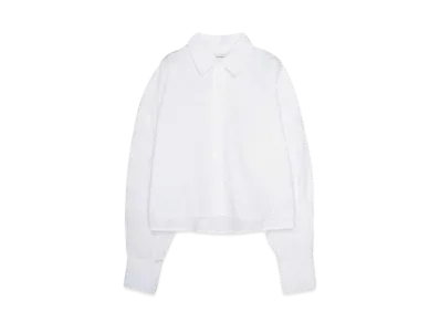 Calvin Klein Jeans A-CROPPED FASHION SHIRT "BRIGHT WHITE"
