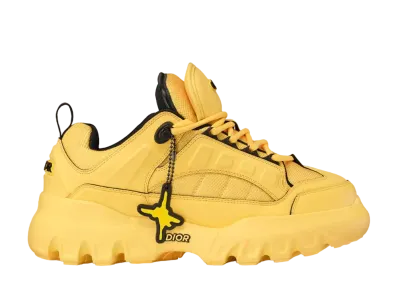 Dior x LEWIS HAMILTON Dior Snow Derby Shoe Limited and Numbered Edition "Yellow"