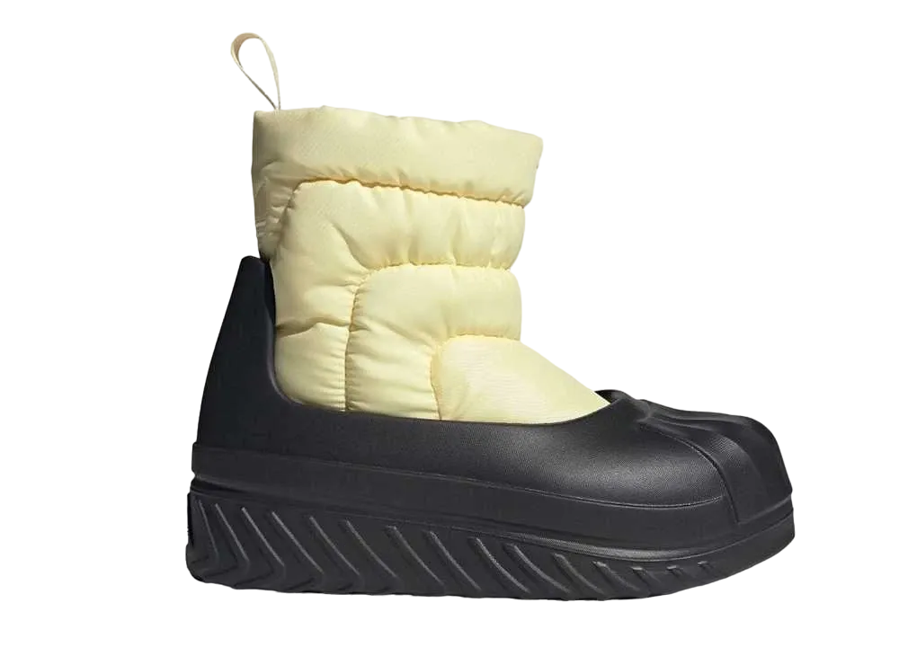 アディダス ウィメンズ アディフォーム スーパースター ウィンターブーツ "オールモストイエロー/コアブラック/カーボン"