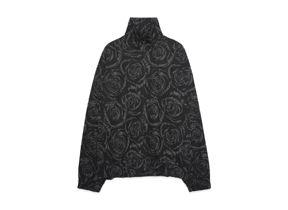 LAD MUSICIAN COTTON JERSEY ROSE JQ TRACK JK "BLACK x CHARCOAL"