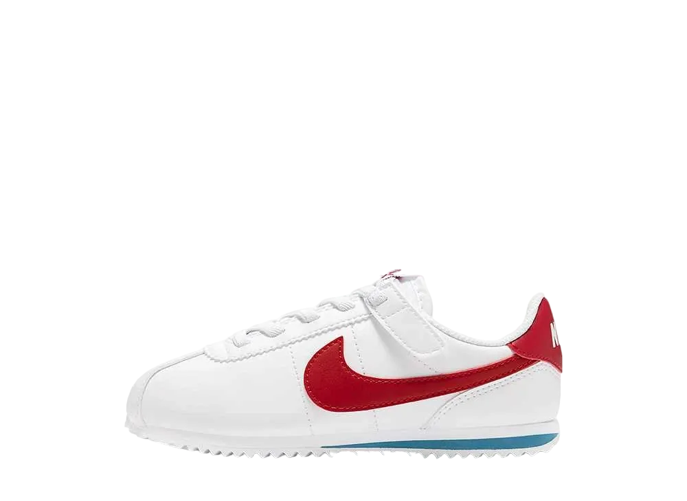 Nike PS Cortez EasyOn "White/Varsity Blue/Varsity Red"