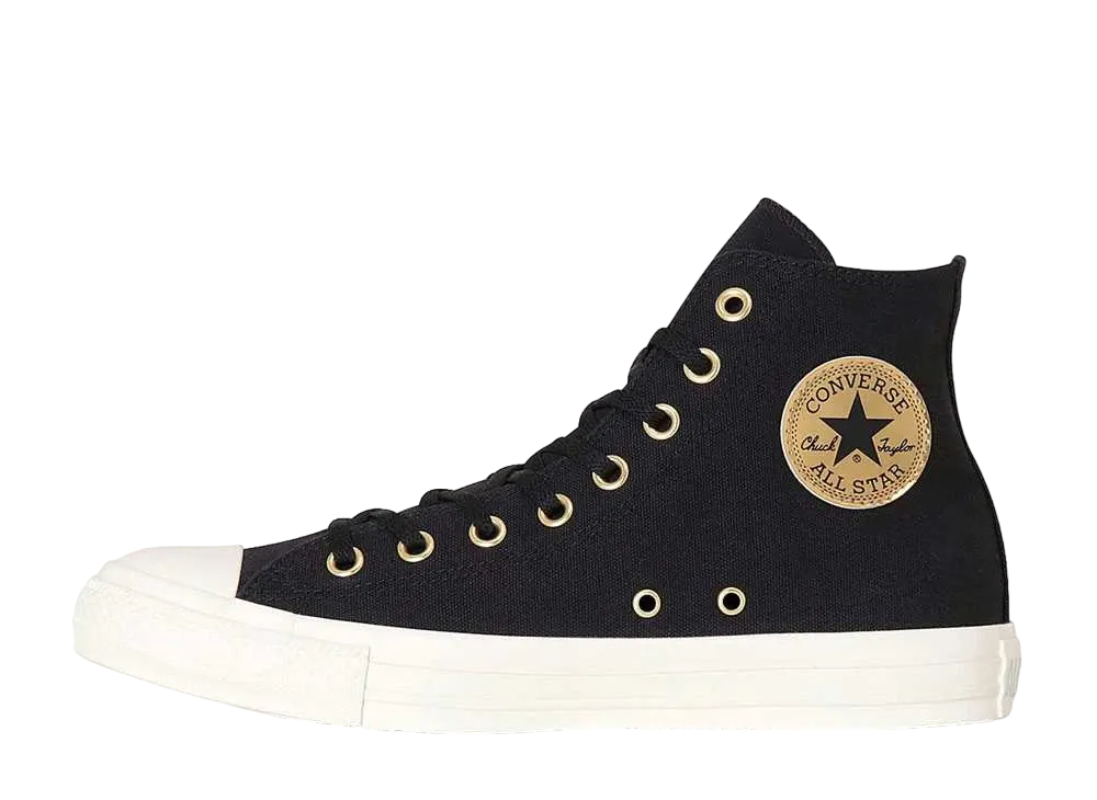 Converse All Star Goldpatch Hi "Black/Gold"