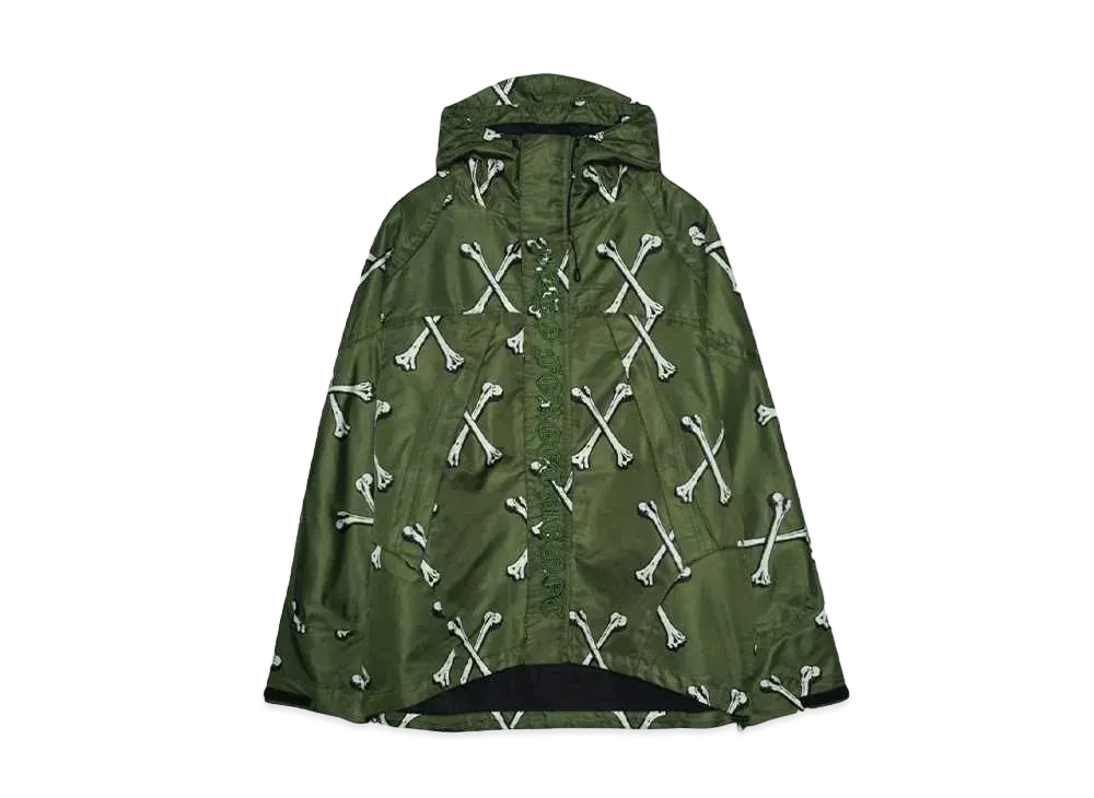 MAYO MAYO CROSS BONES EMBROIDERY MOUNTAIN PARKA "GREEN"