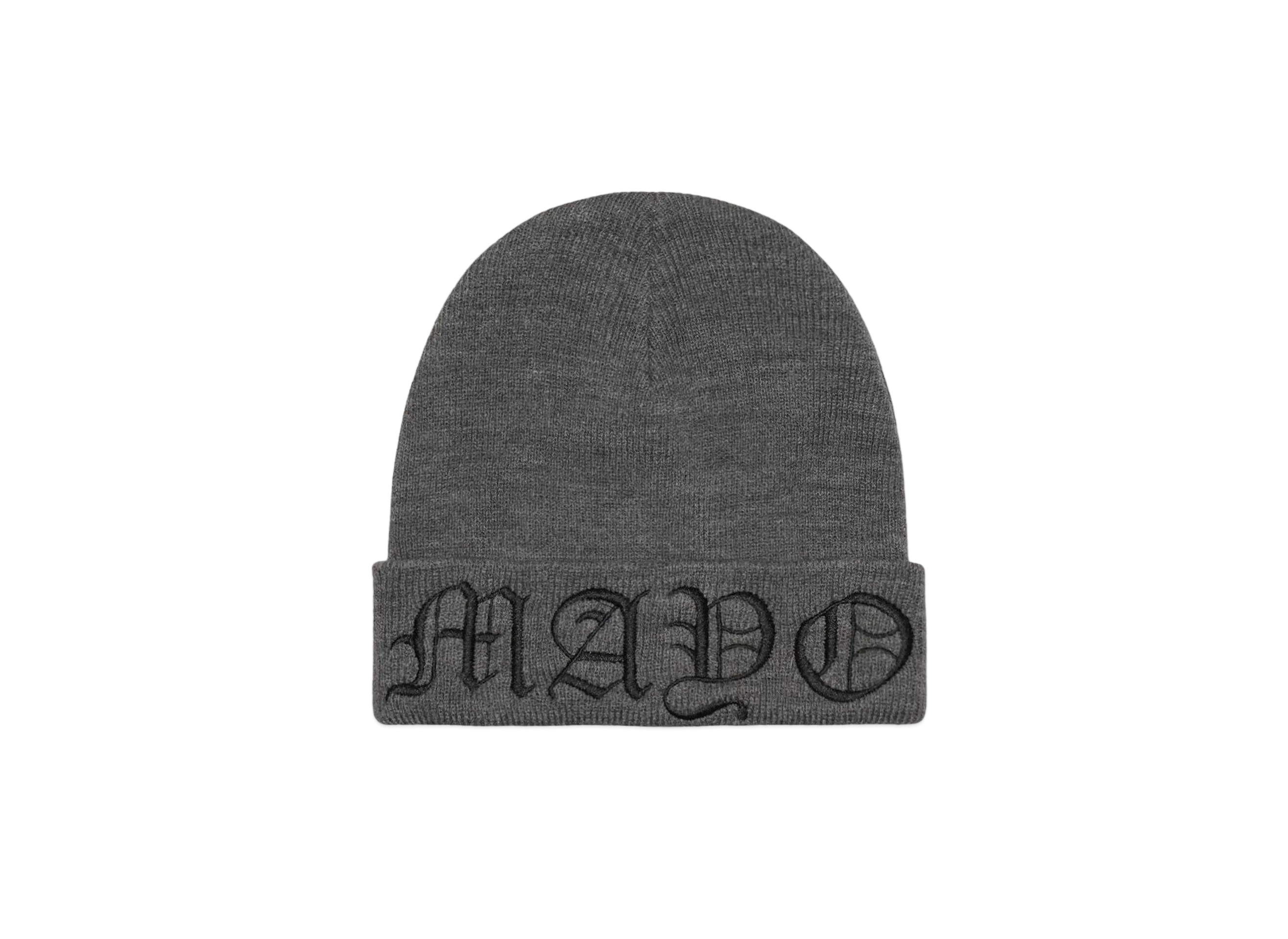 MAYO MAYO LOGO EMBROIDERY KNIT CAP "GRAY"