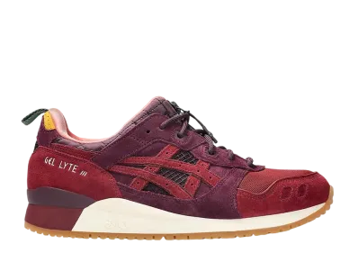 アシックス ゲルライト3 OG "ボルドー/ワイン"