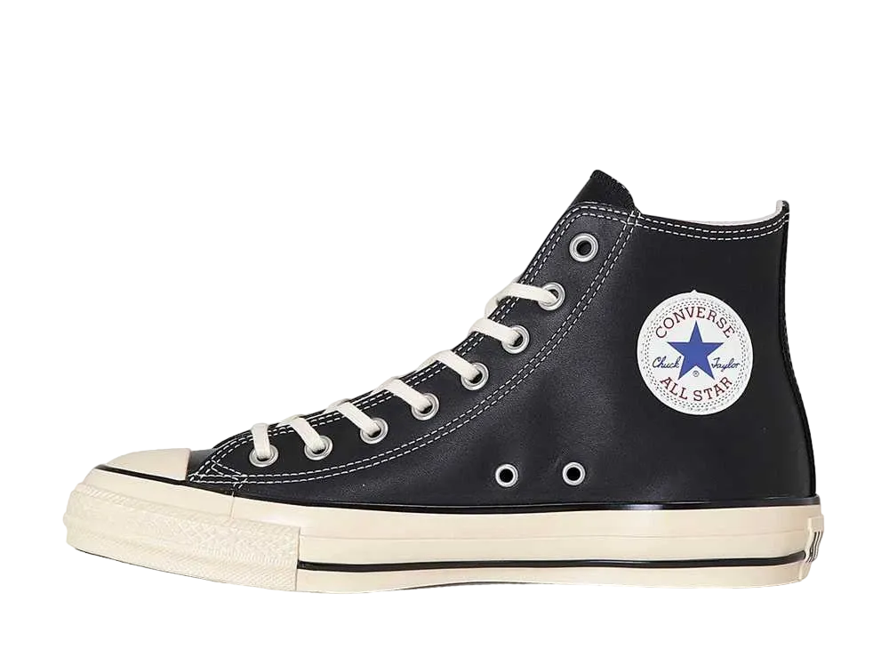 Converse Leather All Star US Hi "Black"