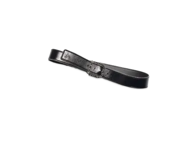 CHANEL Belt Calfskin & Metal "Black/Silver"