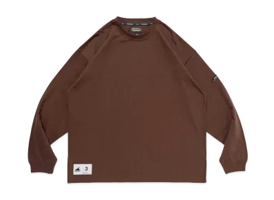 DESCENDANT Horizon Organic Cotton Strip LS "Brown"