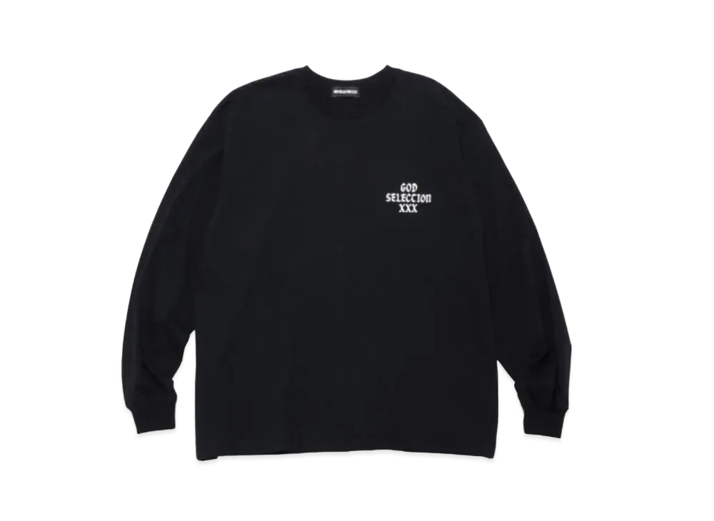 GOD SELECTION XXX Long Sleeve T-shirt GX-S24-LT-04 "Black"