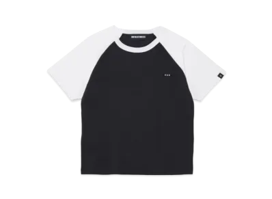 GOD SELECTION XXX Women's Raglan Sleeve T-Shirt GXL-S24-CS-06 "Black"