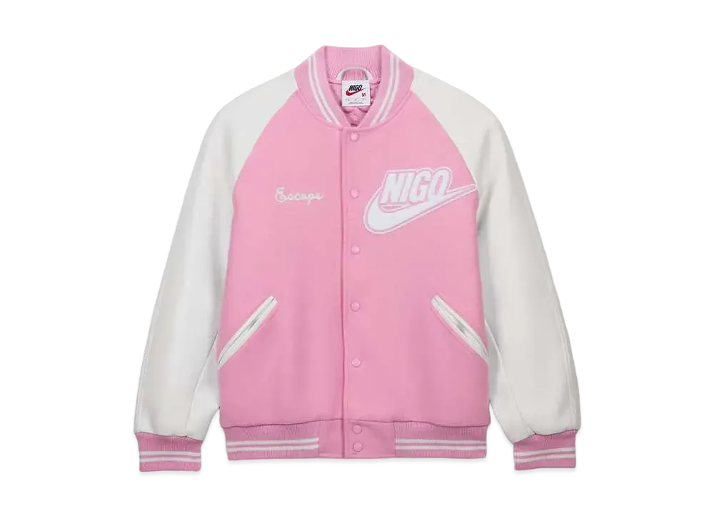 NIGO x Nike NRG Varsity Jacket "Pink" (NIGO)