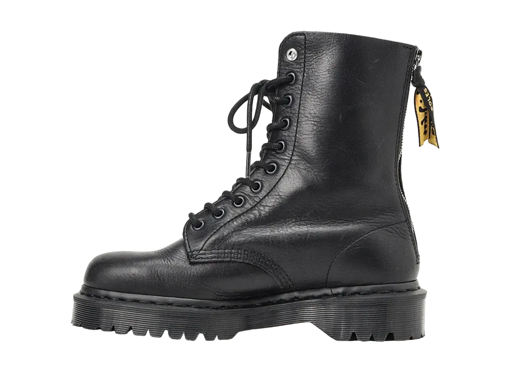 Y’s × Dr. Martens 10 Eye "Y's Black Classic Calf"