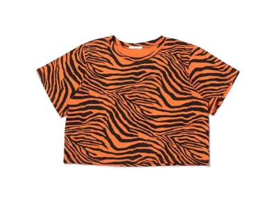 atmos pink Zebra Print T-Shirt "Orange"