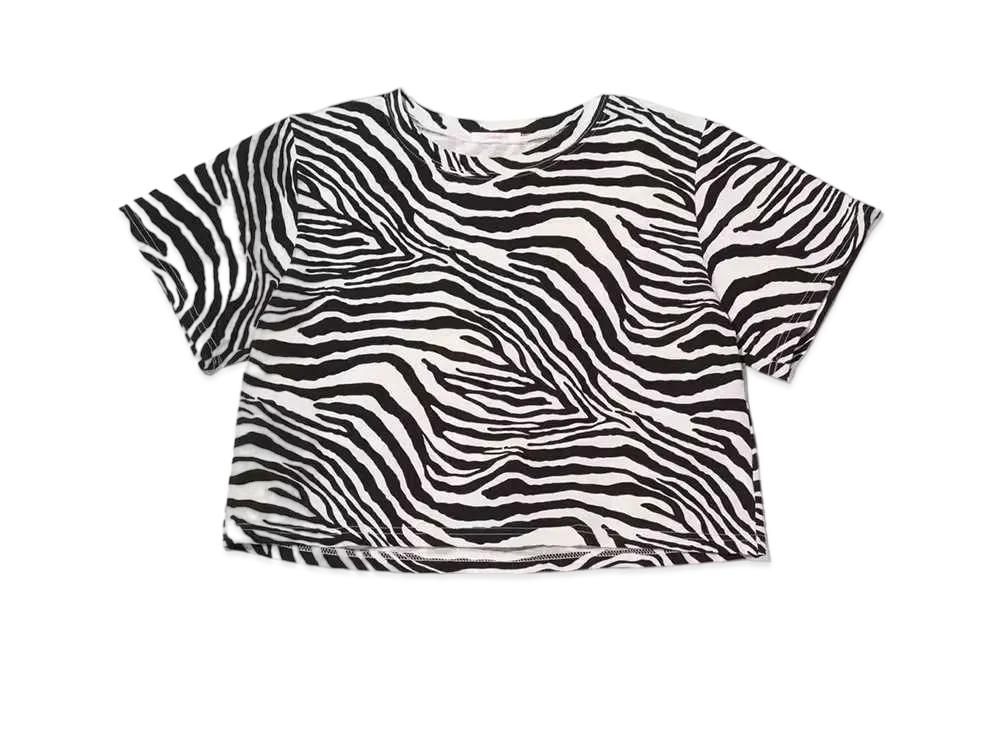 atmos pink Zebra Print T-Shirt "White"