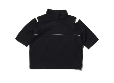 atmos pink Short Length Shoulder Opening Tops "Black"