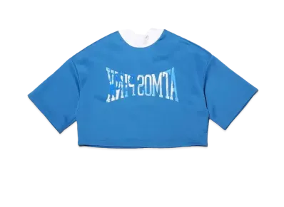 atmos pink Rubber Embossed Tops "Blue"