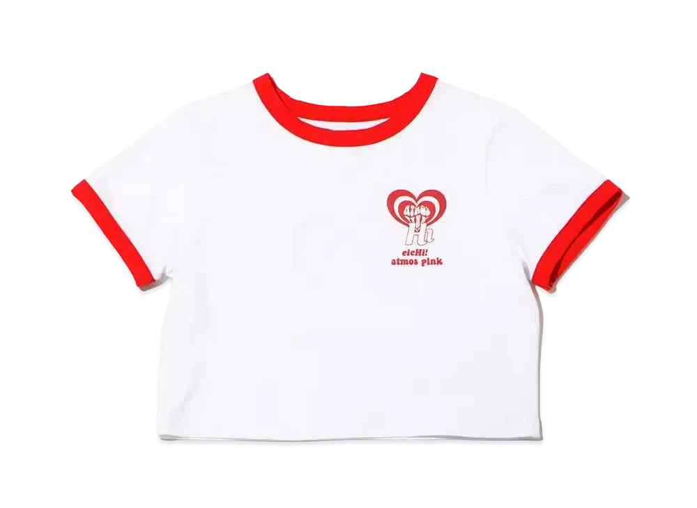 atmos pink x eicHi! HOnOKA T-Shirt "White"