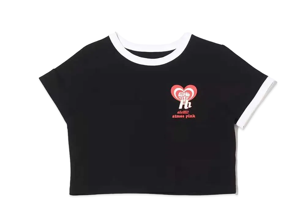 atmos pink x eicHi! HOnOKA T-Shirt "Black"