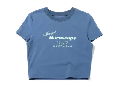 atmos pink Minimal Logo T "Navy"