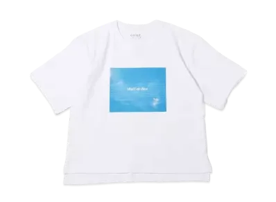 atmos pink Don'T Be Fooled By Rainbows And Wolves Front Logo T-Shirt "White"