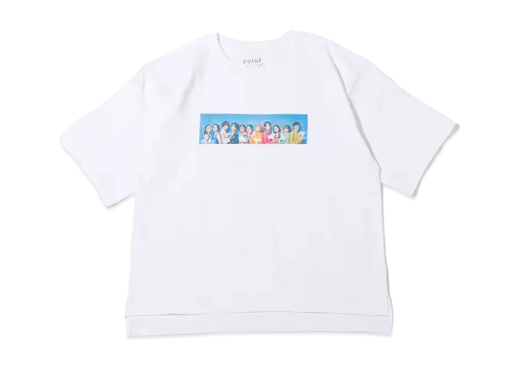 atmos pink Don'T Be Fooled By Rainbows And Wolves Member T-Shirt "White"